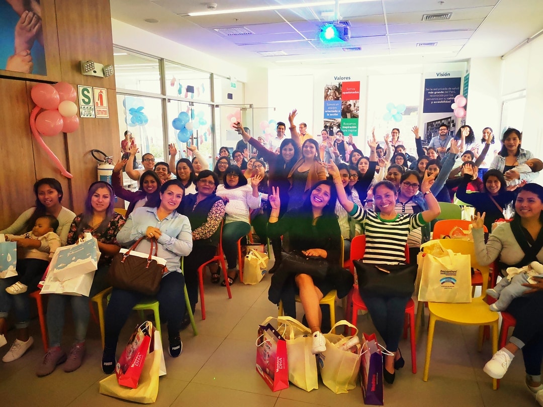 Charla banco de leche